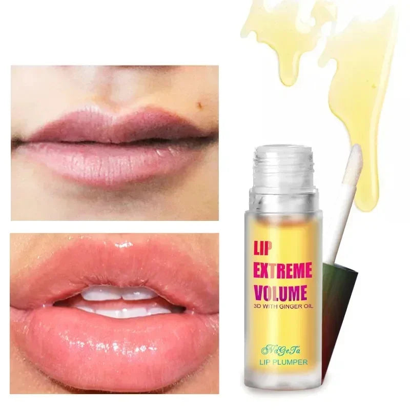 Lip Plumper Oil Serum Instant Long Lasting Volumising Essence Oil Repair Lip Fine Lines Increase Elasticity Sexy Big Lip Makeup