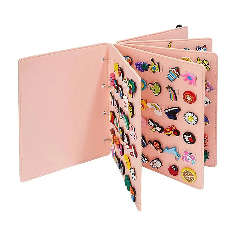 Pin Display Book Storage Pin Storage Case Practical Felt Pin Organizer Bag Protective Cover Brooch Earring Storage Holder Page