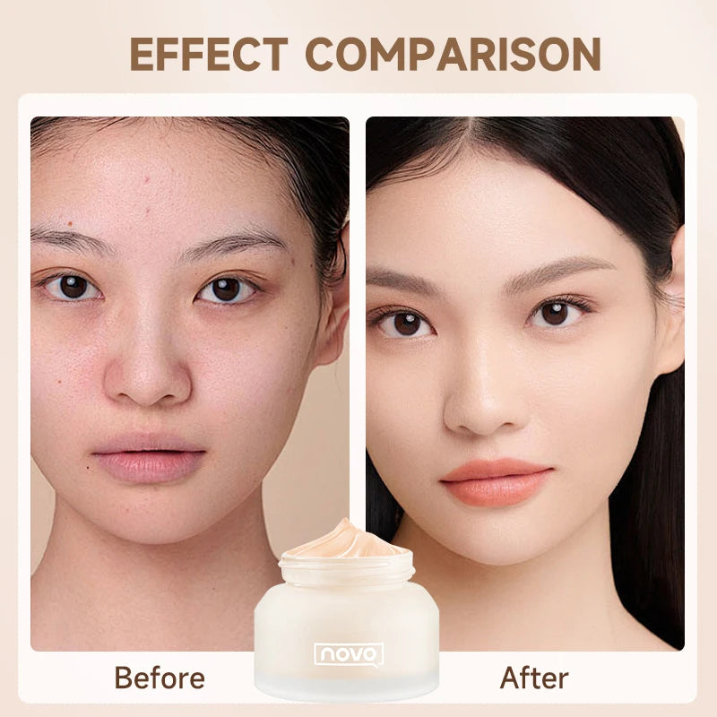 Moisturizing Matte Foundation & BB Cream,Full Coverage Concealer,Long Lasting,Oil Control,Waterproof,Non-Clumpy, Evens Skin Tone