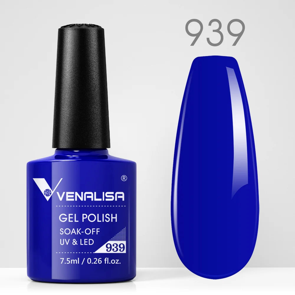 VENALISA Nail Gel Polish Semi Permanent Gellack Nail Art Salon TPO Free Glitter 7.5ml Soak off Organic UV LED Nail Gel Varnish
