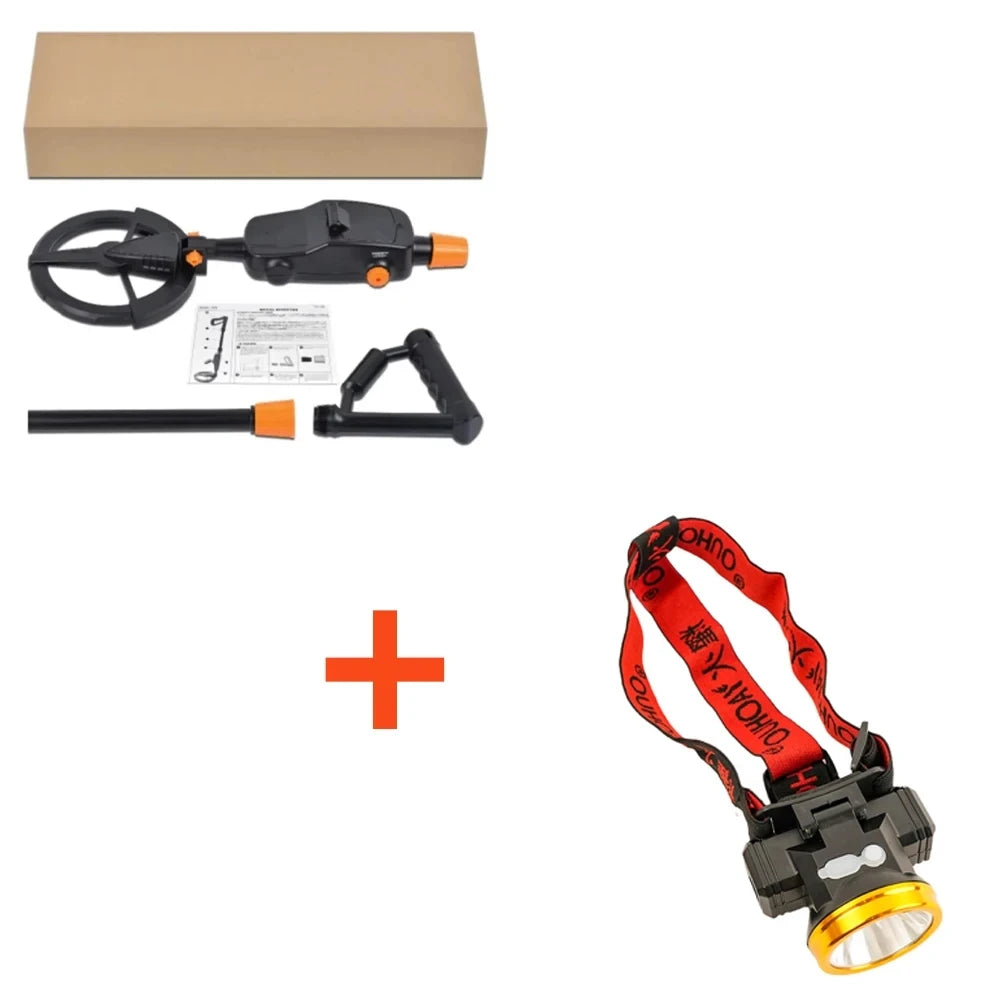 Metal Gold Detector Pinpointer Handheld Treasure Underground Metal Detector Tracker Seeker Finder With Waterproof Search Coil