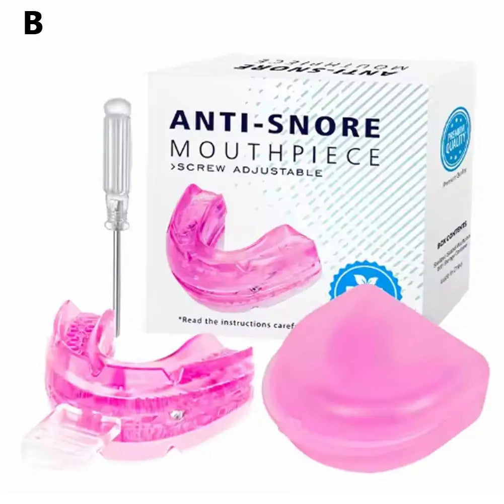Anti Snoring Mouth Guard Adjustable Anti-Snoring Mouthpiece Sleeping Devices Bruxism Snoring Stopper Improve Sleep Mouthpiece