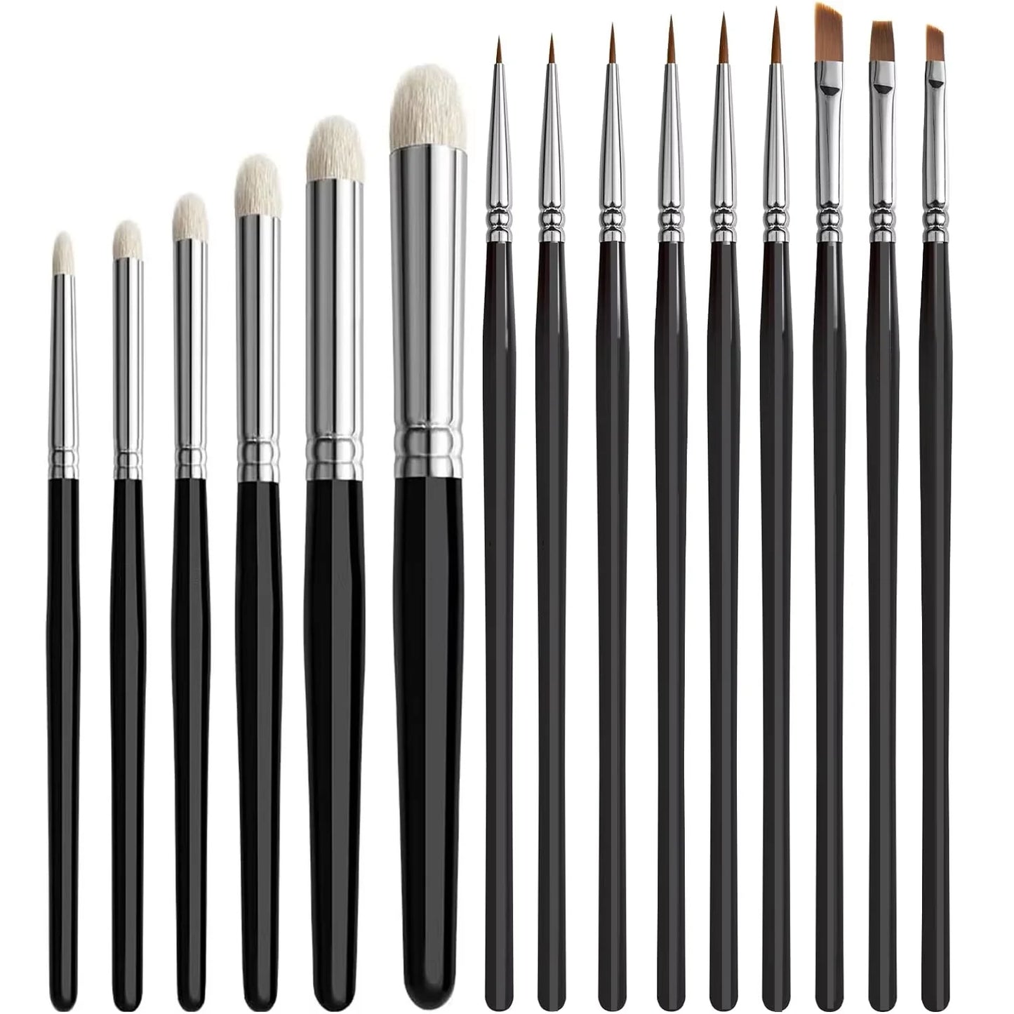 Professional Miniature Paint Brush Set For Warhammer 40K, Dnd, Citadel & Scale Models