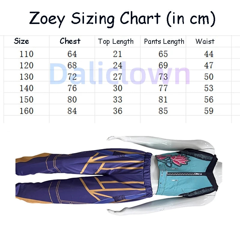 Huntrix KPop Demon Hunters Mira Zoey Rumi Cosplay Costume Kids Baby Girls Birthday Party Dress Anime Uniform Halloween Costume