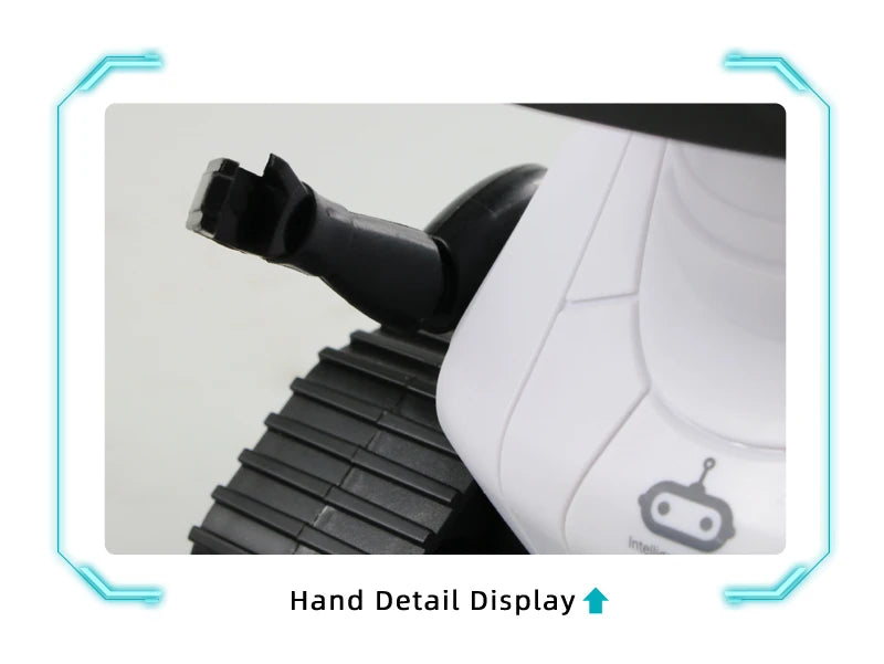 Ebo Robot Toys Rechargeable RC Robot For Kids Boys And Girls Remote Control Toy With Music And LED Eyes Gift For Children's