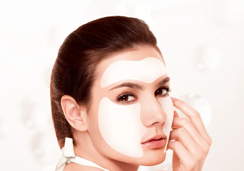 3/4pcs Soluble Collagen Film Paper Full Facial Mask Cloth Anti-Aging Soluble Water Face Filler Collagen Fiming Lifting Face Care