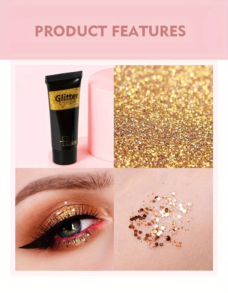 Liquid Body Glitter Sequins, Mermaid Face Glitter Makeup Sequins, Hair Glitters Eyeshadow Body Shimmer For Party Festival