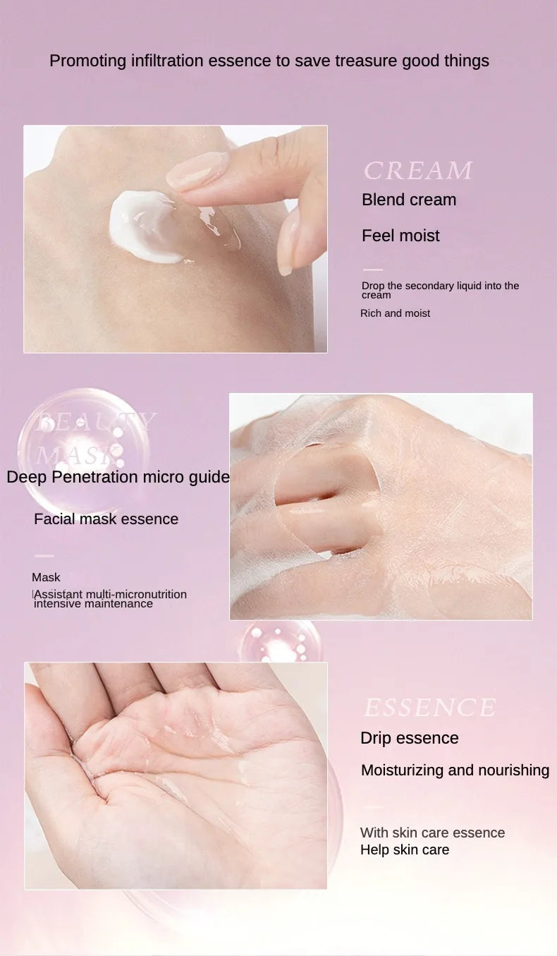 Hyaluronic Acid Anti-Wrinkle Serum Hydrating Moisturizing Firming Moisturizing Whitening Fade Fine Lines Skincare Set