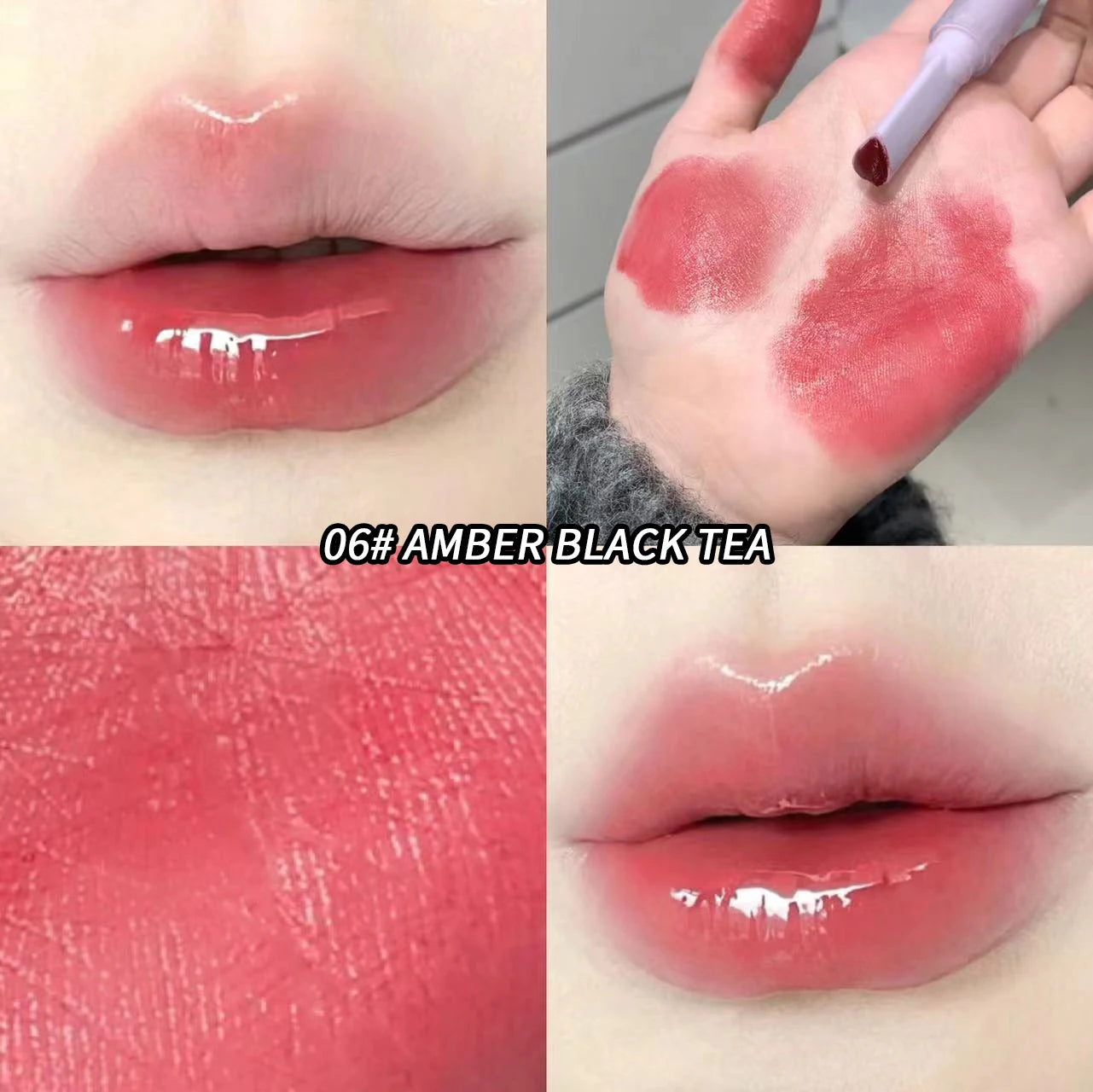 Jelly Heart Lipstick Gogo Little Bear Flower Language Secret Meaning Moisturizing and Hydrating Color Lipstick Pen