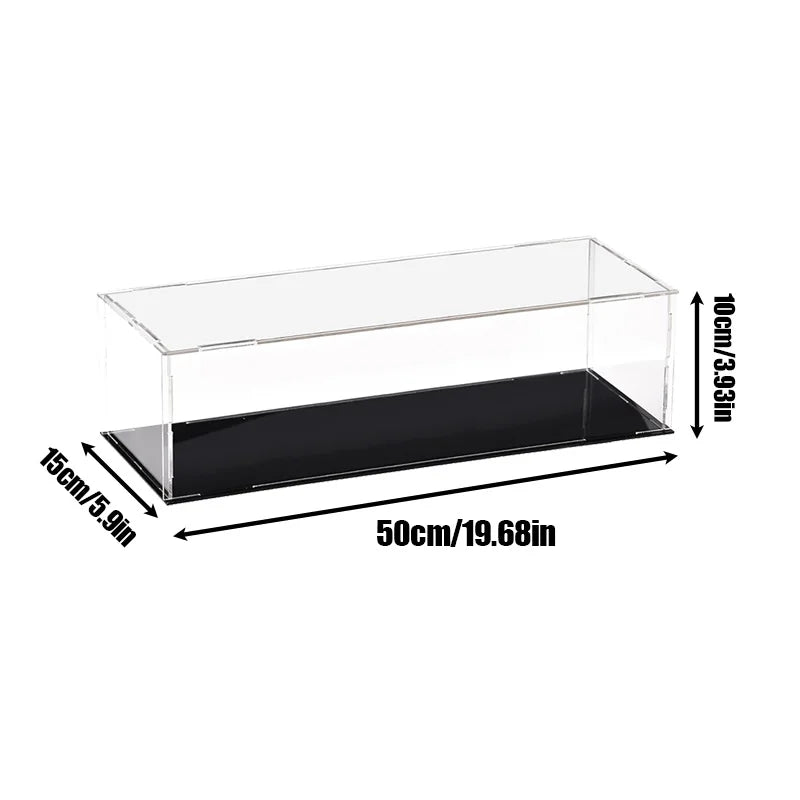 Clear Acrylic Display Cases - 18 Sizes