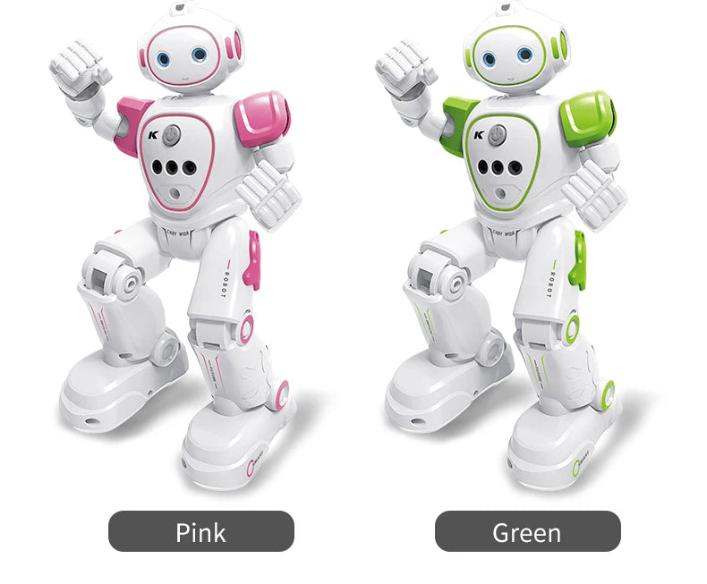 Robot Rc Emo Samrt Intelligent 2.4G Infrared Sensor Wireless Dance Music Robo Remote Control Programming Robot Toys for Girls