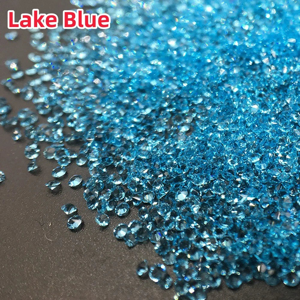 1440pcs/bag 1.2mm Wholesale Mini Pixie стразы Non Hotfix Rhinestone Micro Crystal Zircon Nail Art Rhinestones Decoration