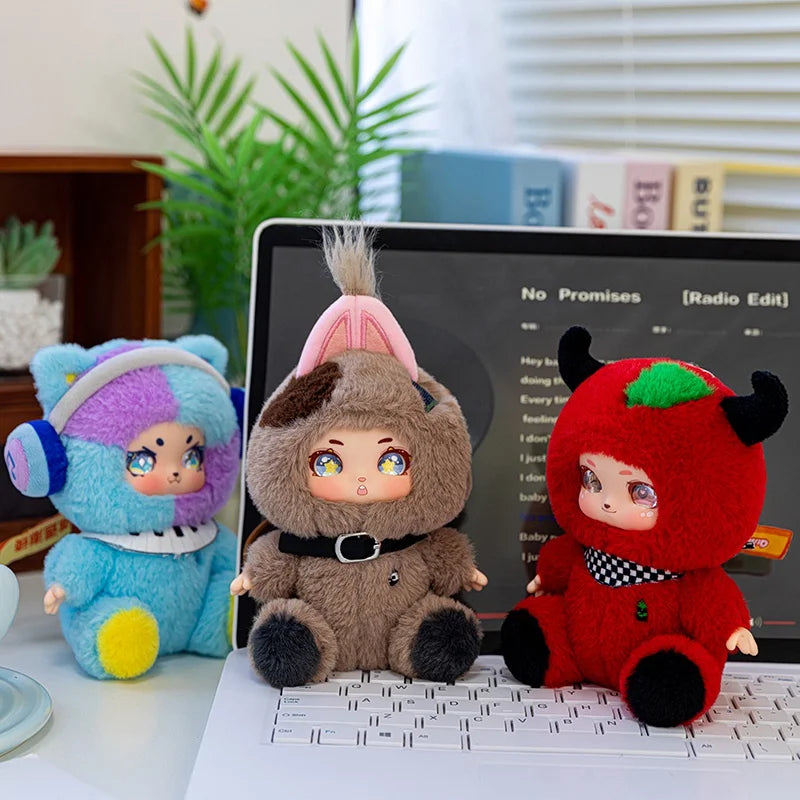 Cute Halloween Vinyl Face Plush Toys