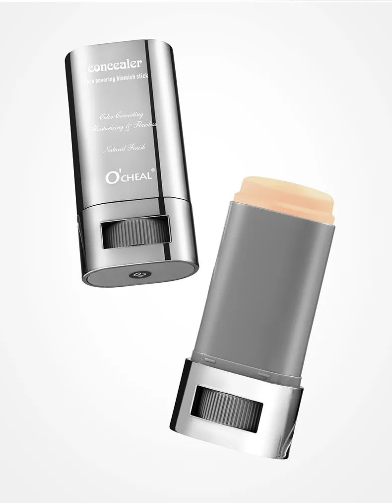 Matte Foundation Cream Stick Waterproof Lasting Oil-control Cover Acne Base Smooth Makeup Moisturize Brighten Concealer Lip Base