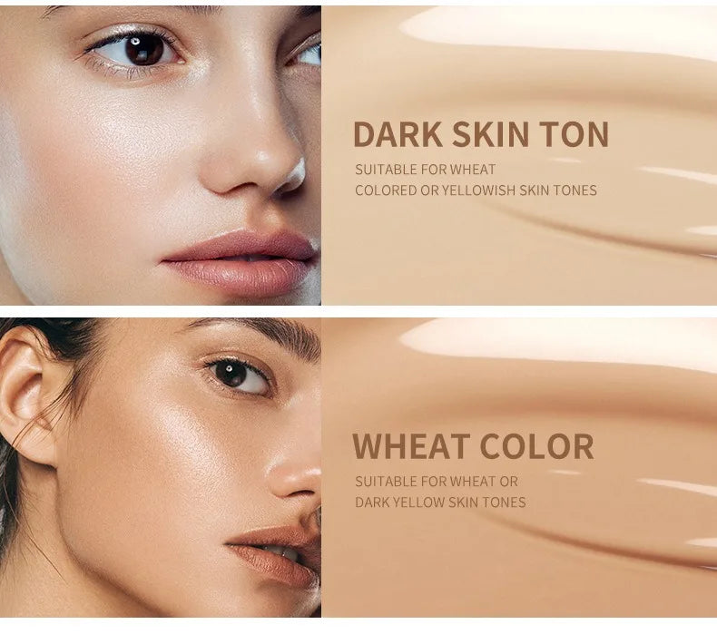 Matte Foundation Cream Stick Waterproof Lasting Oil-control Cover Acne Base Smooth Makeup Moisturize Brighten Concealer Lip Base