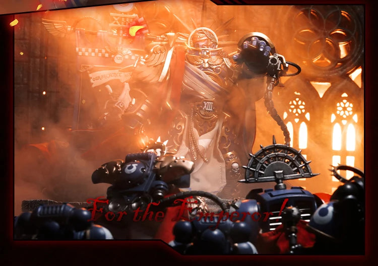 In Stock 1/18 Warhammer 40K Extreme Battalion Genoplasma Kiriman Honorary Guard Mentor Cloak Accessories Model