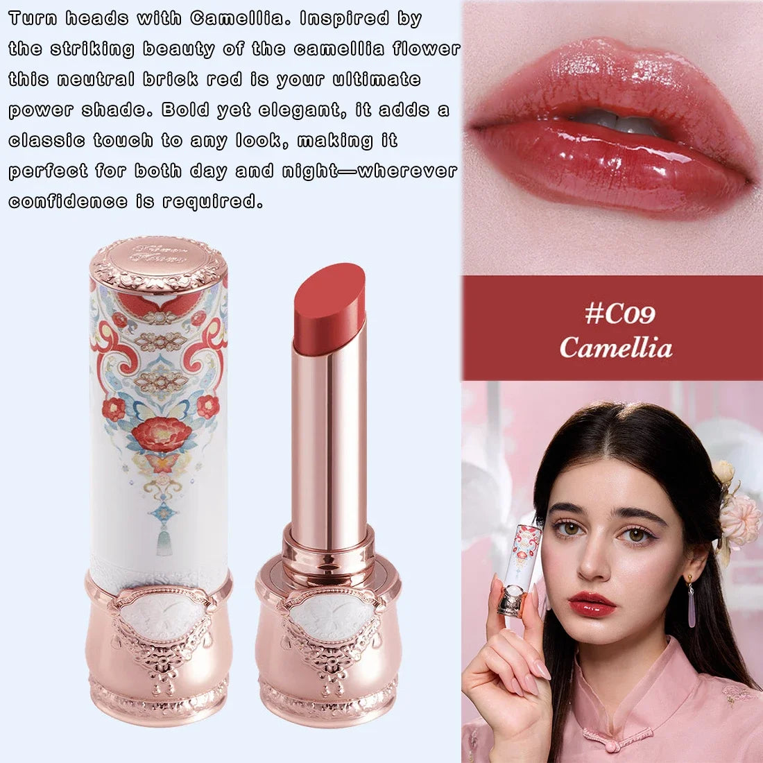 Flower Knows Little Angel Velvet Matte Lipstick Waterproof Long Lasting Soft Moisturizing Lip Gloss K Beauty Clean Girl Makeup