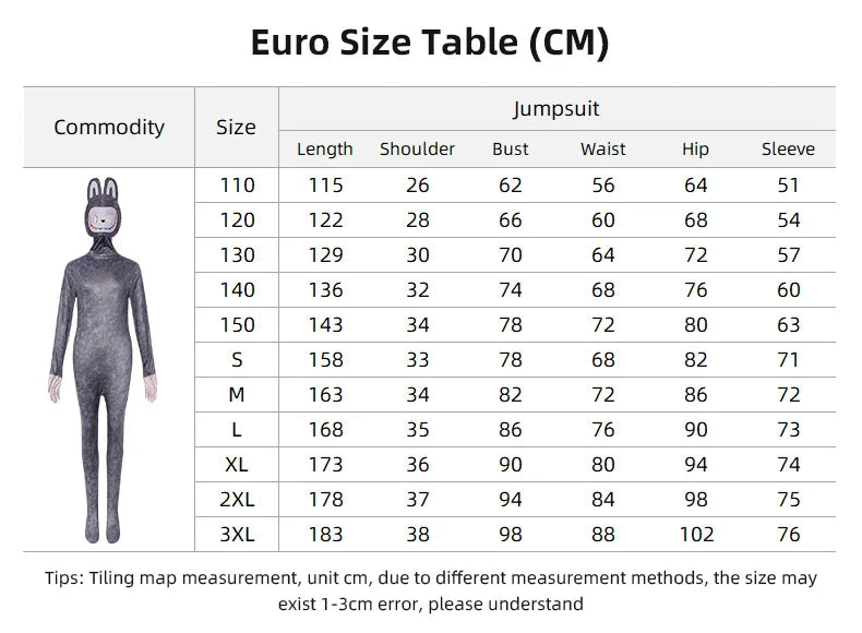 NEW Labubu cos costume Halloween Labbu adult children's one-piece cosplay anime stage performance costume