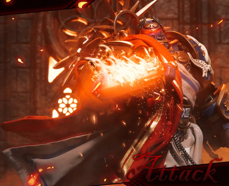 In Stock 1/18 Warhammer 40K Extreme Battalion Genoplasma Kiriman Honorary Guard Mentor Cloak Accessories Model