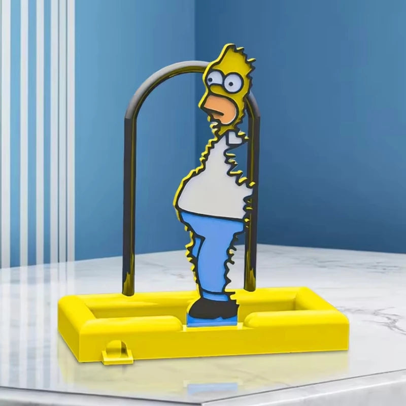 Funny Kitchen Storage Homer Simpsons Sponge Holder Sink Drain Rack Basket Household Supply Accessories Cocina Gadgets Cozinha