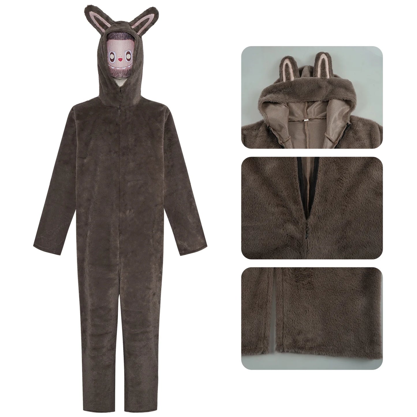 NEW Labubu cos costume Halloween Labbu adult children's one-piece cosplay anime stage performance costume