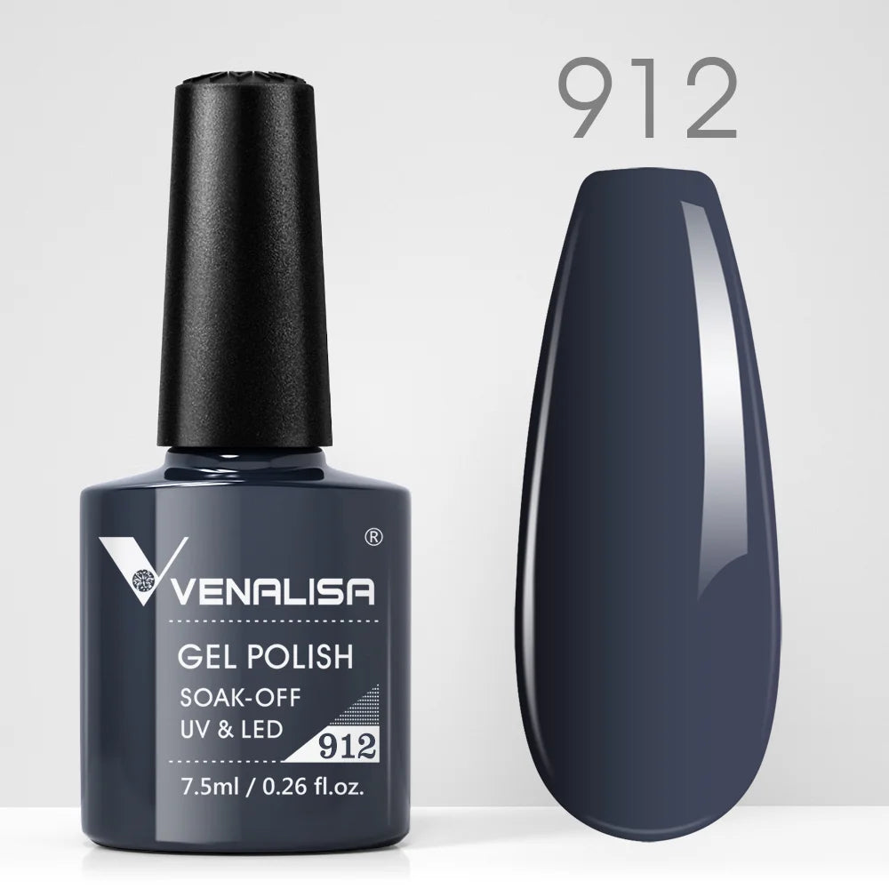 VENALISA Nail Gel Polish Semi Permanent Gellack Nail Art Salon TPO Free Glitter 7.5ml Soak off Organic UV LED Nail Gel Varnish