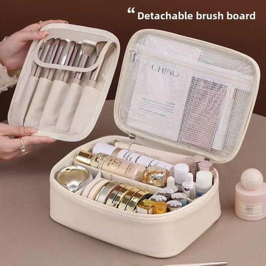 Women Cosmetic Bag Large Capacity Makeup Organizer Travel Toiletry Case Portable Storage Pouch Beauty Accessories Bag for Women
