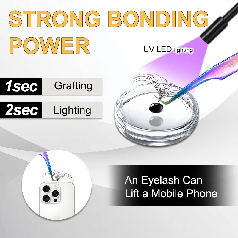 15g UV Eyelash Glue Lash Extensions Remover Cream Professional Makeup Tools Lash UV Glue Remover Cream for Eyelash Extension UV