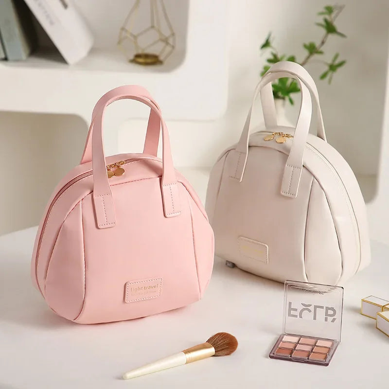 Makeup bag for Women Portable For Business Trips Toiletries Organizing Bags PU Cosmetic Beauty Bag