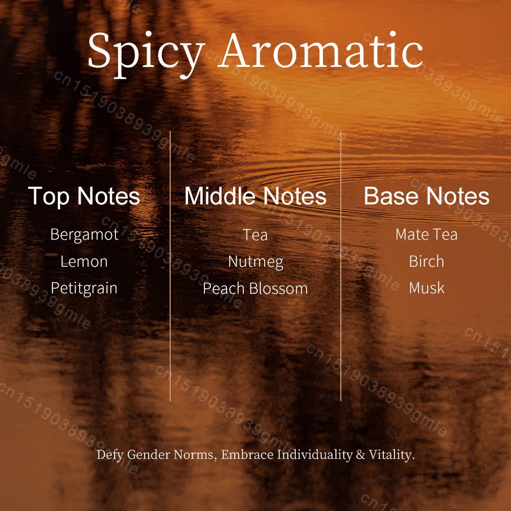 Brand Floral Woody Fragrance Spray Original Natural Confidence Women Men's Perfume Vitality Afternoon Earl Charming Pheromone