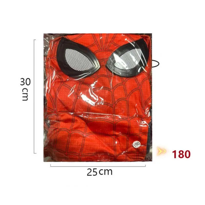 Superhero Spider Man Costume Jumpsuit Miles Spiderman Halloween Cosplay Costumes Bodysuit Head Cover Separation Party Set