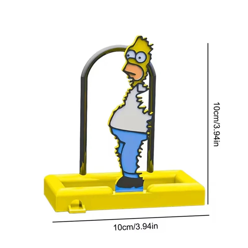 Funny Kitchen Storage Homer Simpsons Sponge Holder Sink Drain Rack Basket Household Supply Accessories Cocina Gadgets Cozinha