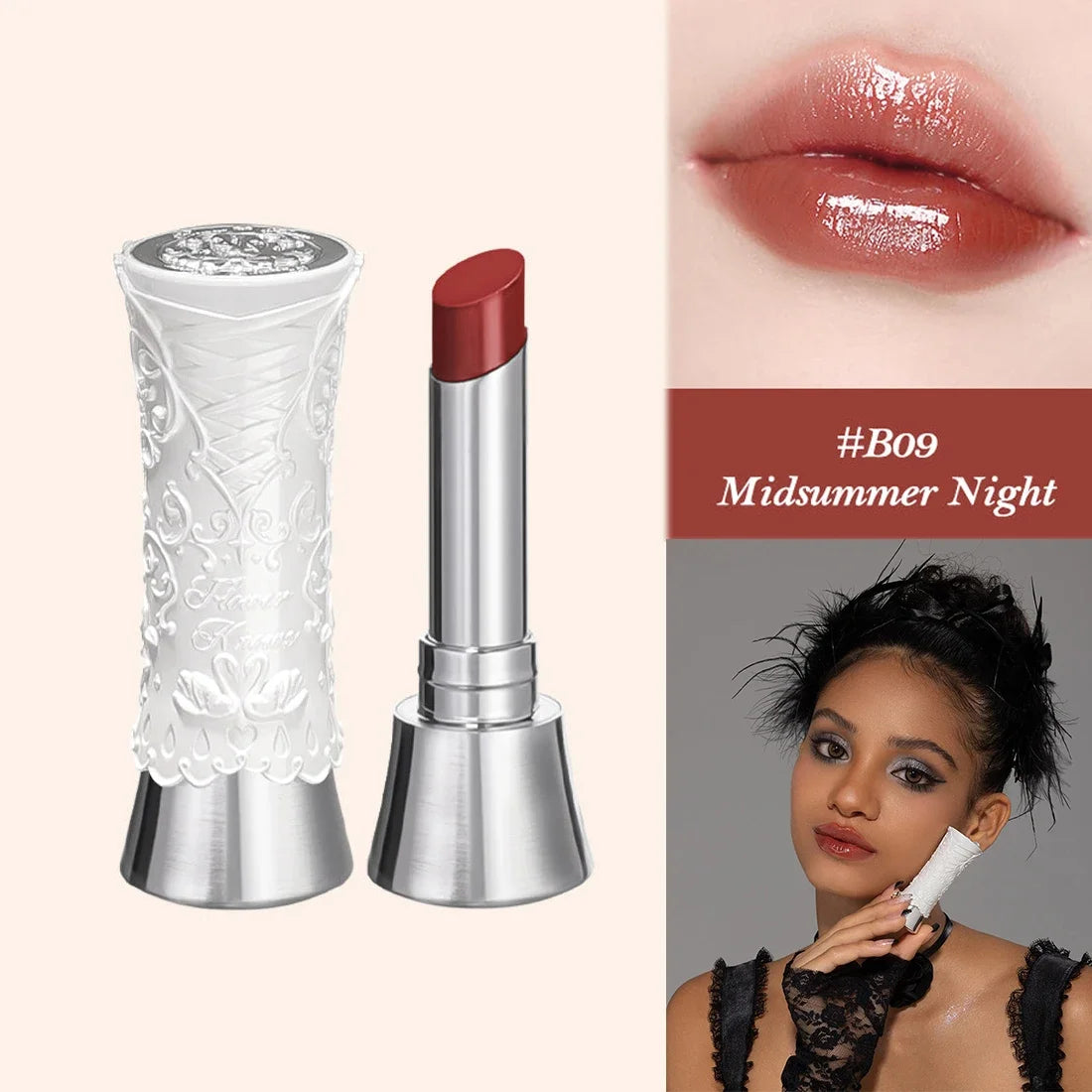 Flower Knows Little Angel Velvet Matte Lipstick Waterproof Long Lasting Soft Moisturizing Lip Gloss K Beauty Clean Girl Makeup