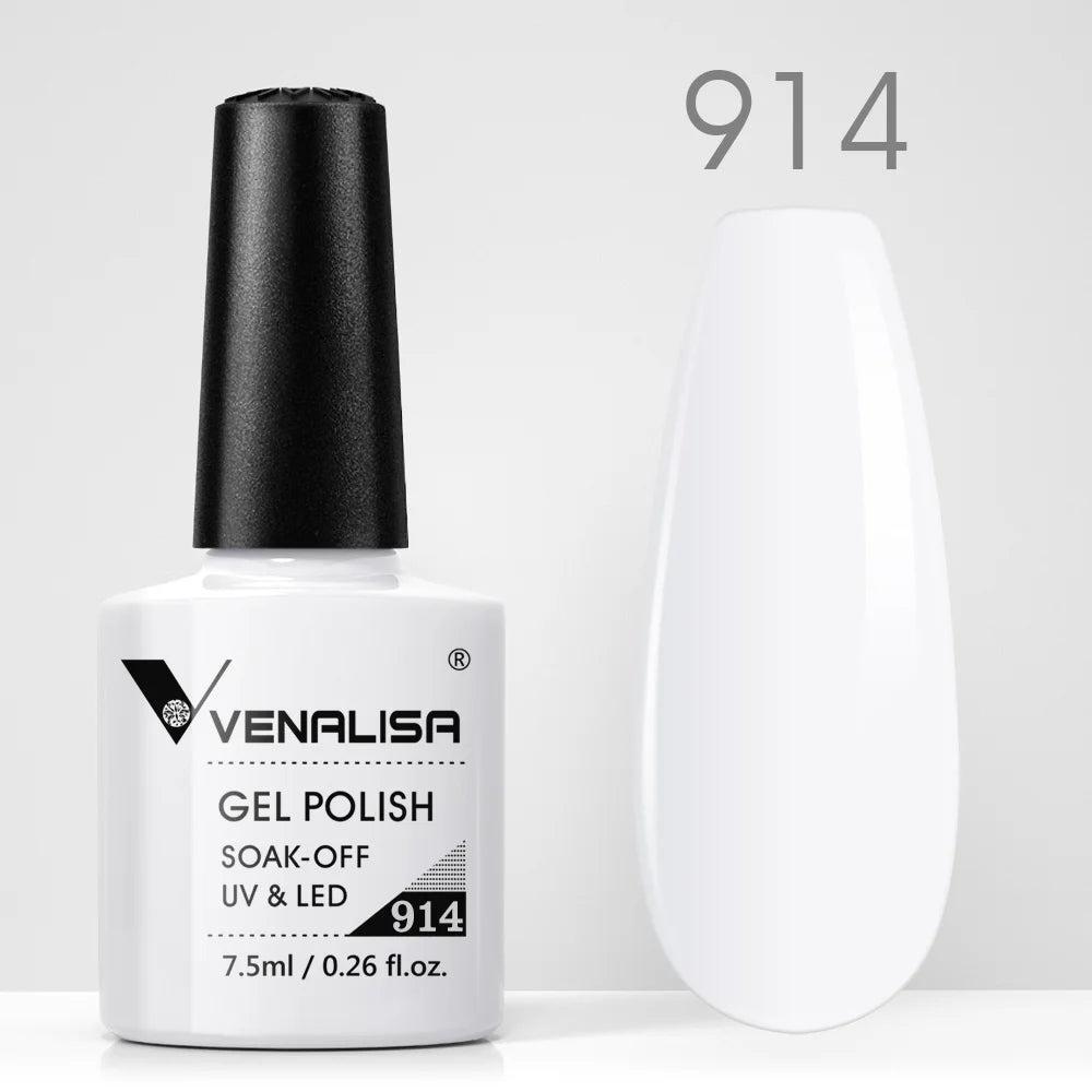 VENALISA Nail Gel Polish Semi Permanent Gellack Nail Art Salon TPO Free Glitter 7.5ml Soak off Organic UV LED Nail Gel Varnish