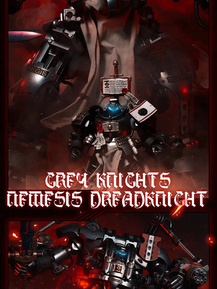 [Only Cloak] JOYTOY WARHAMMER 40K 1/18 GREY KNIGHTS KALDOR DRAIGO NEMESIS DREADKNIGHT Cloth Cloak Accessories Model DIY