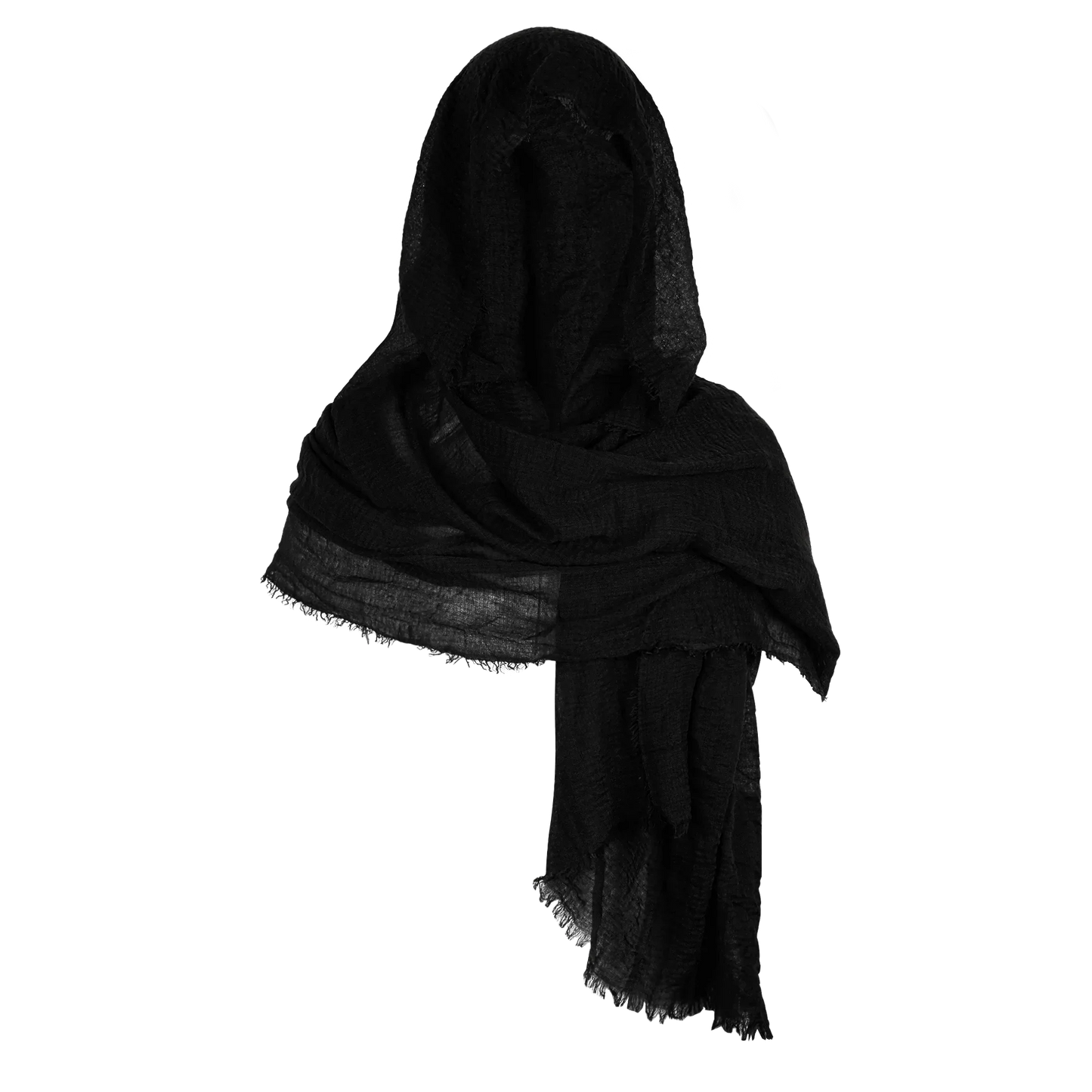 Halloween Cosplay Men's Medieval Pirate Retro Hood Scarf Black Wrap Cloak Renaissance Halloween Masquerade Costume Shoulder Cowl