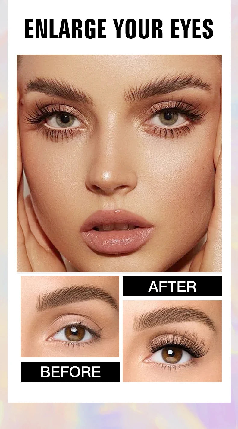 Black Waterproof Mascara for All Lengthening Makeup Products Eyelash Extension Curling Eye Lashes Mascara 7D Effect Eye Cosmetic