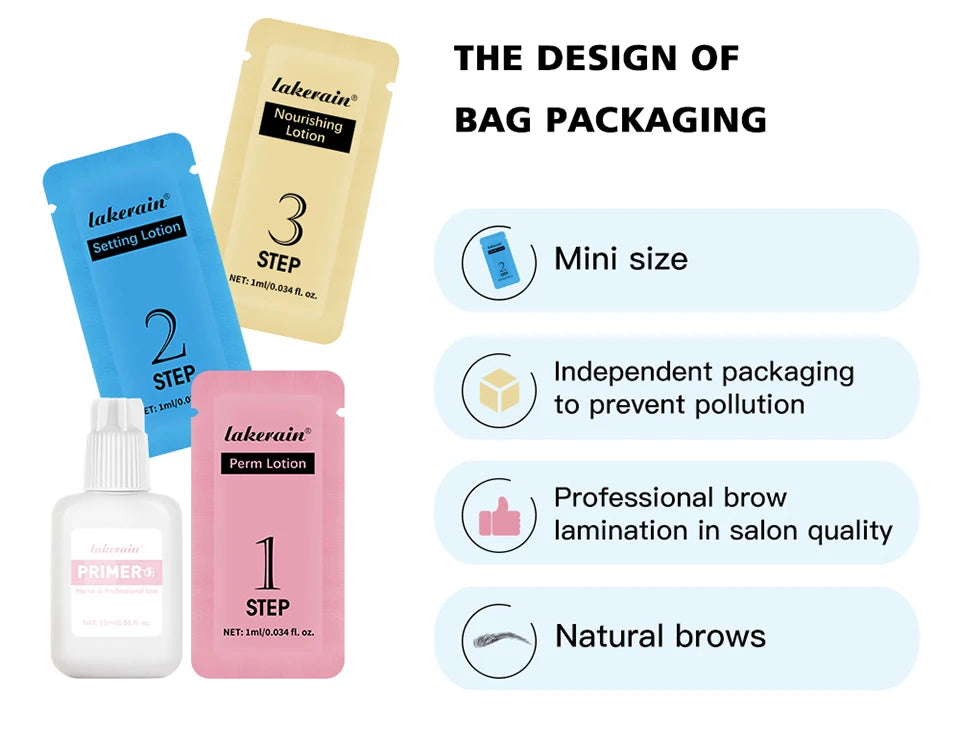 Brow Lamination Kit At Home DIY Eyebrow Lamination Kit Professional Eye Brow Perm Kit Instant DIY Eyebrow Lift Kit for Fuller