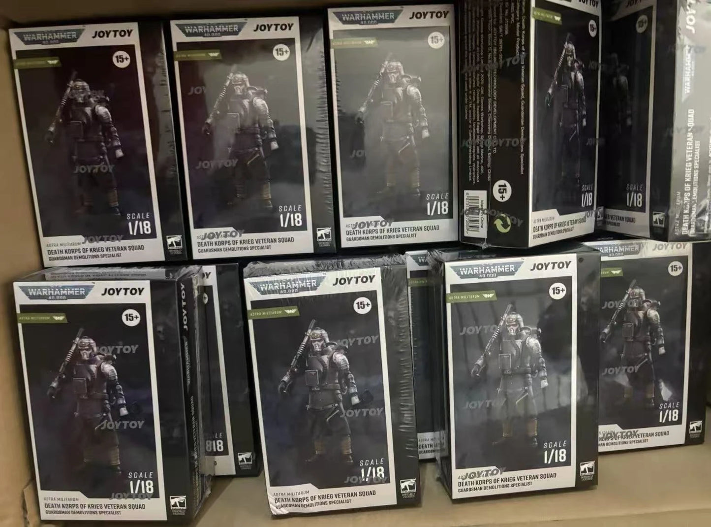 Warhammer 40K Astra Militarum Death Korps of Krieg Veteran Squad Guardsman Demolitions Specialist Sergeant Model Toy