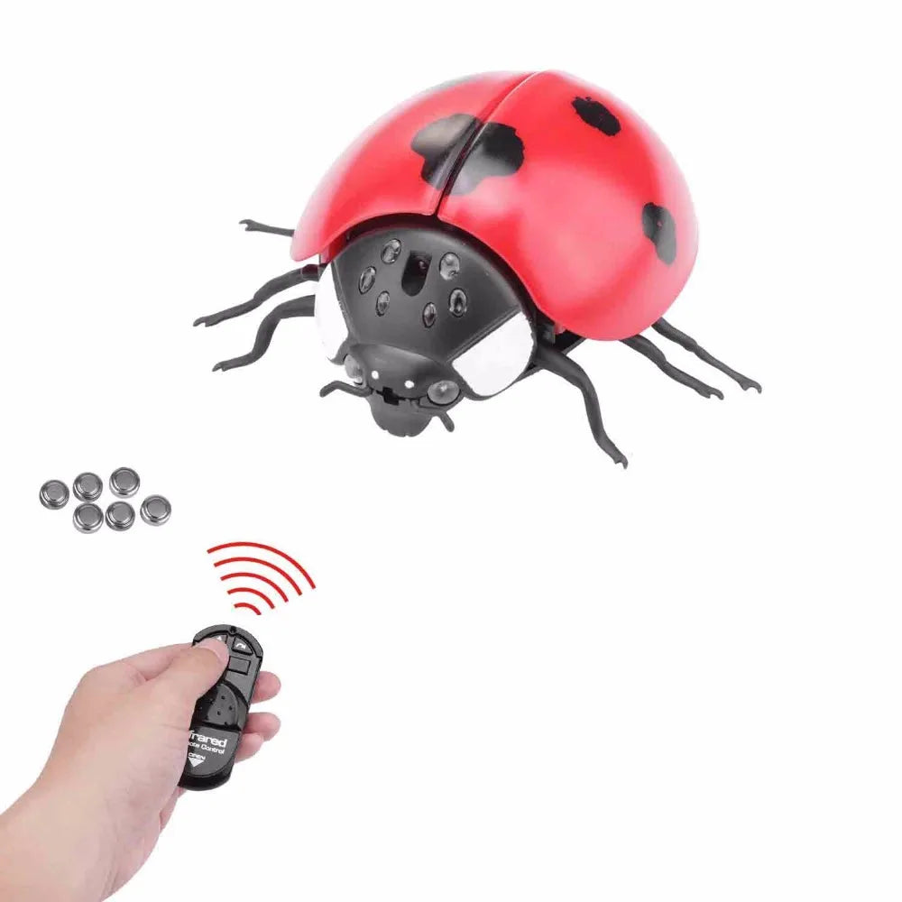 Trick Electric Cockroach Pet RC Simulation Spider Robotic Remote Control Ant Toy Halloween Xmas Mini Gift for Adult Prank Insect