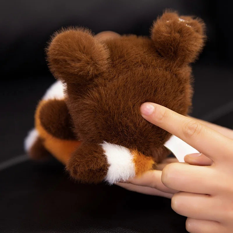 Cute Sitting Animals Red Panda Fox Sloth Cat Soft Plush Dolls Stuffed Capybara Pig Plushie Baby Toys Gifts For Children