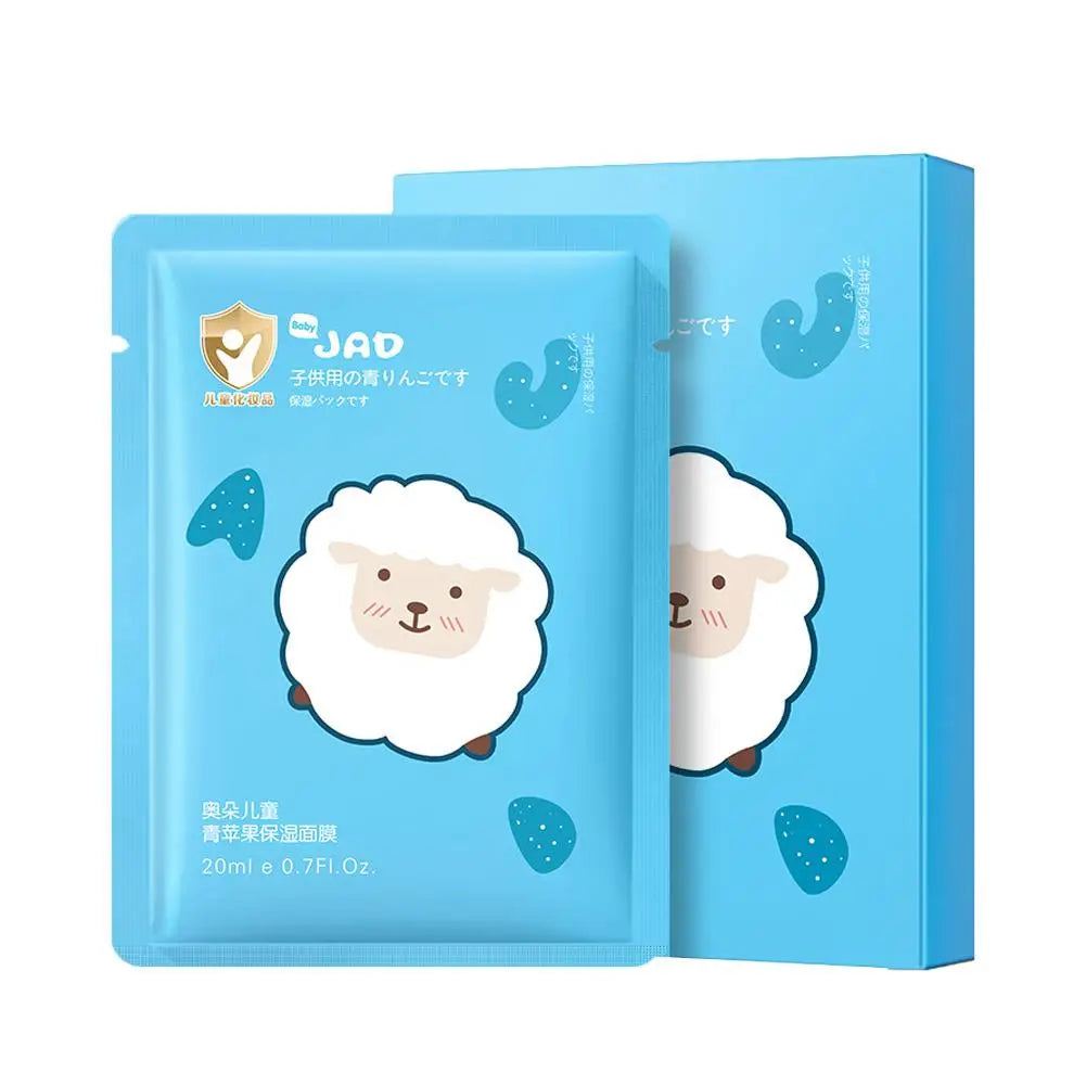 Cute Animal Cartoon Sheet Masks Childrens Spa Facial Masks Nourish For All Skin Types Gentle Moisturizing Brighten Mask Skincare