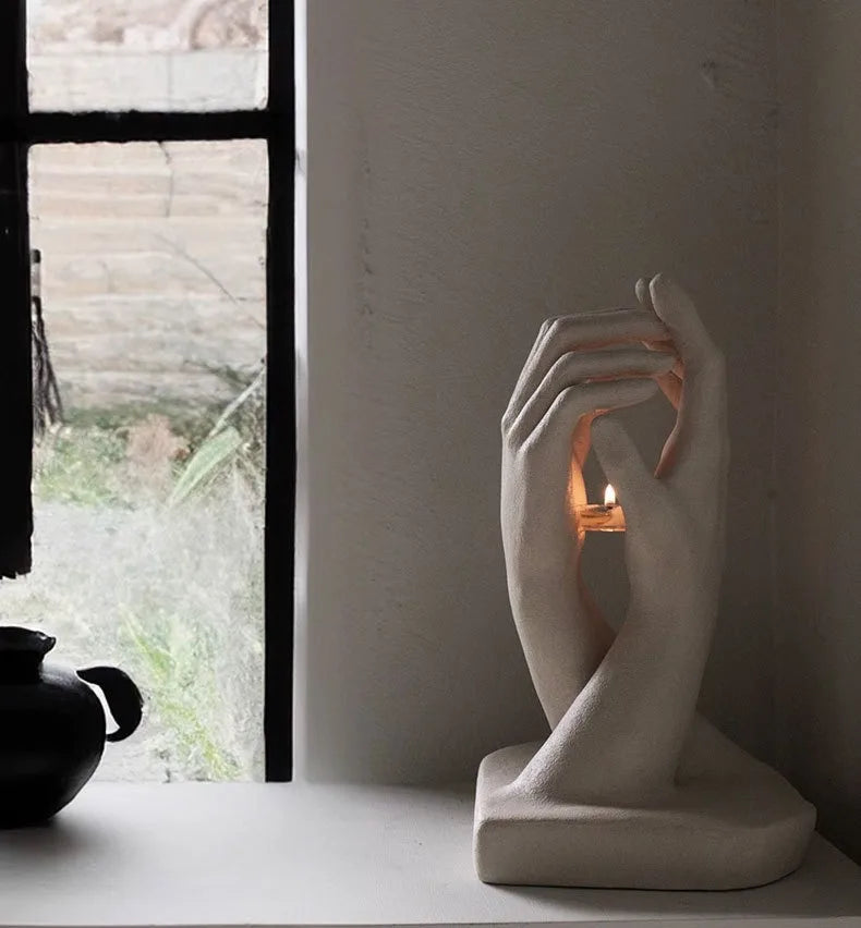 Modern Sculpture Candle Holder