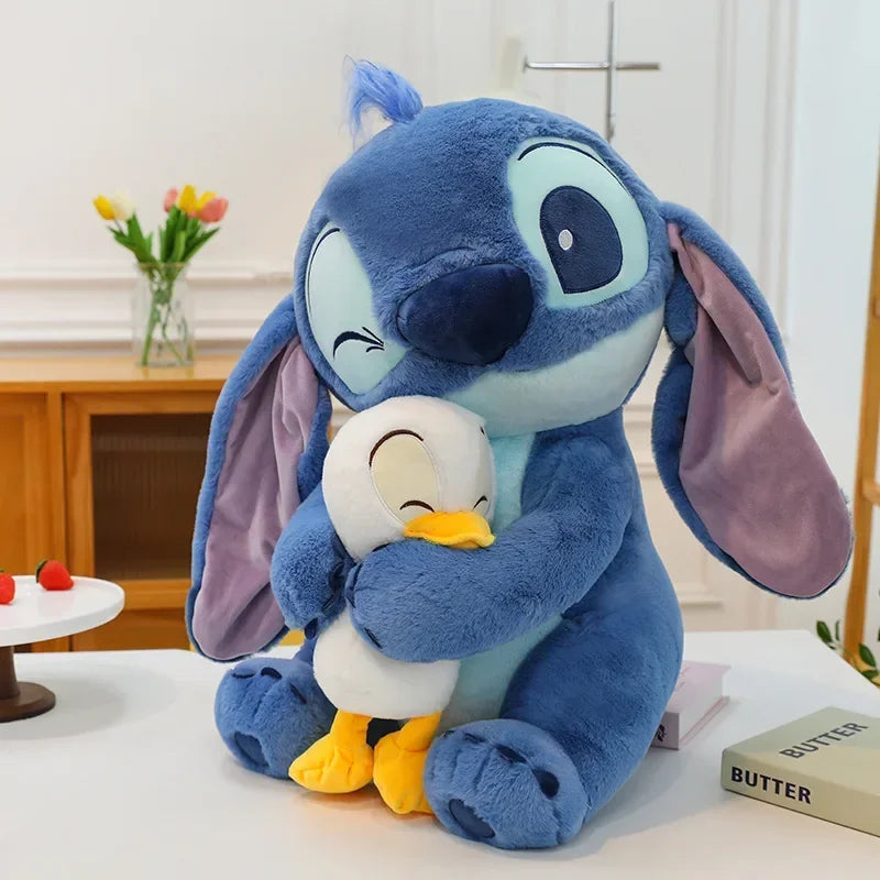 30/45cm  Stitch Plush Toy - Cute Lilo & Stitch Doll,Kawaii Donald Duck Stuffed Animal,Soft Birthday Gift for Kids Children