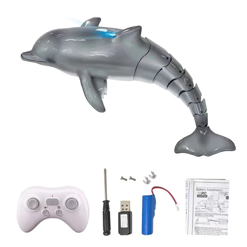 Remote Control Shark Toy Robots RC Animals Manta 2.4G Electric Sharks Children Kids Toys for Boys Swimming Pool Water Boat Ship
