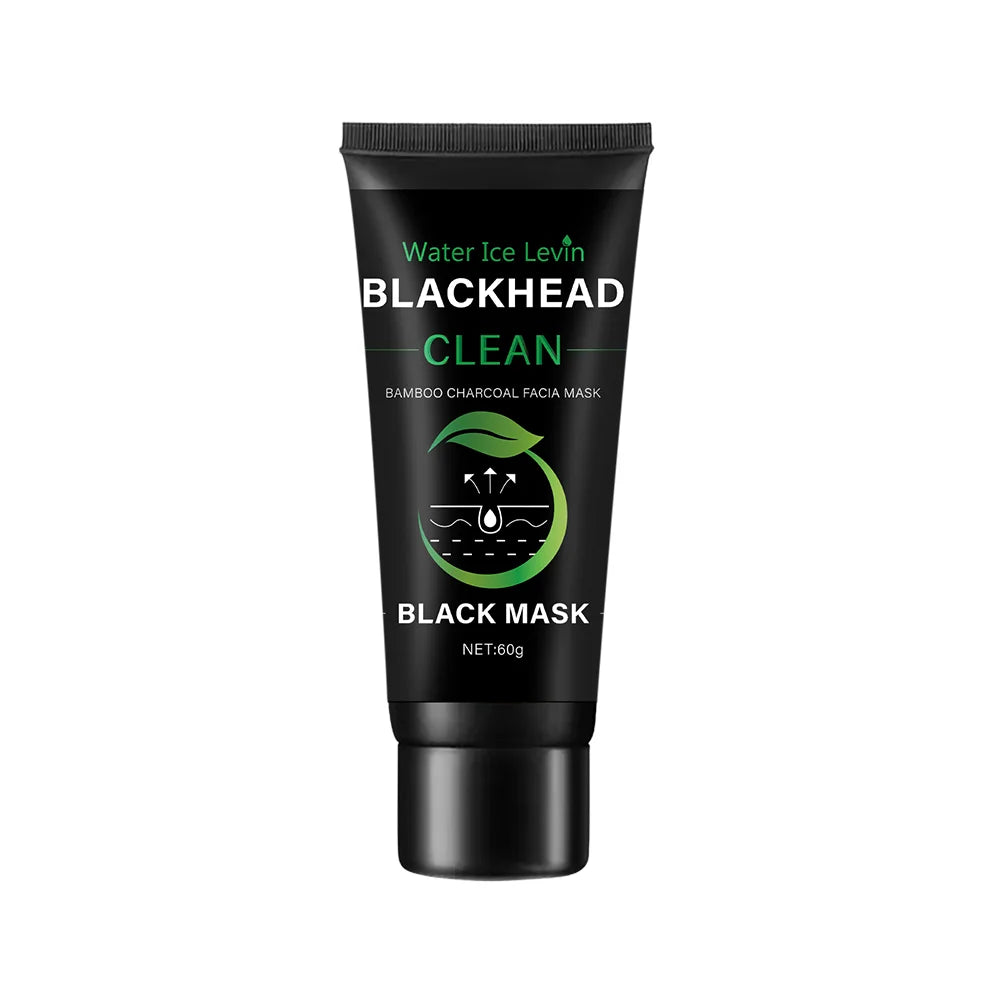 Bamboo Charcoal Fiber Mask Blackhead Removal Deep Mask Deep Cleansing Cleansing Exfoliating Mask Treatment Black Mask