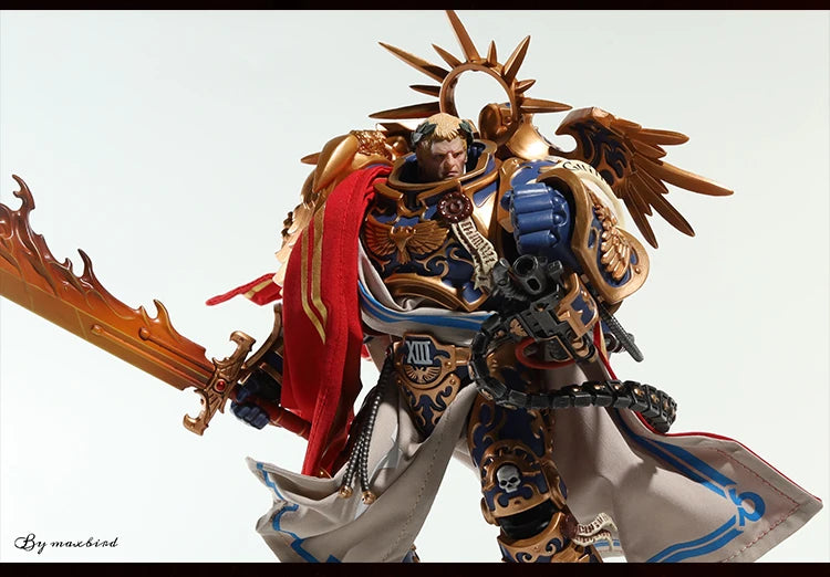 In Stock 1/18 Warhammer 40K Extreme Battalion Genoplasma Kiriman Honorary Guard Mentor Cloak Accessories Model