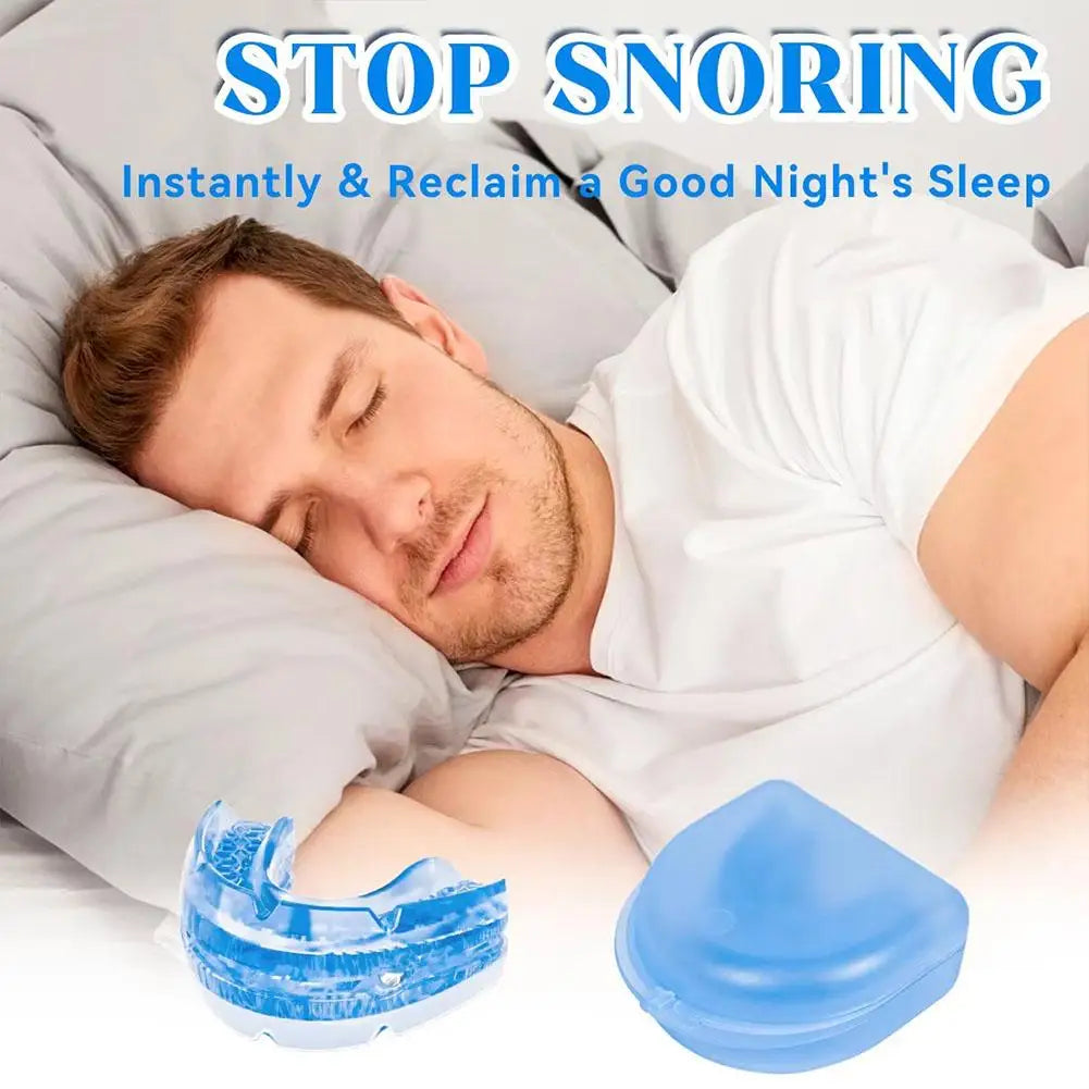 Anti Snoring Mouth Guard Adjustable Anti-Snoring Mouthpiece Sleeping Devices Bruxism Snoring Stopper Improve Sleep Mouthpiece