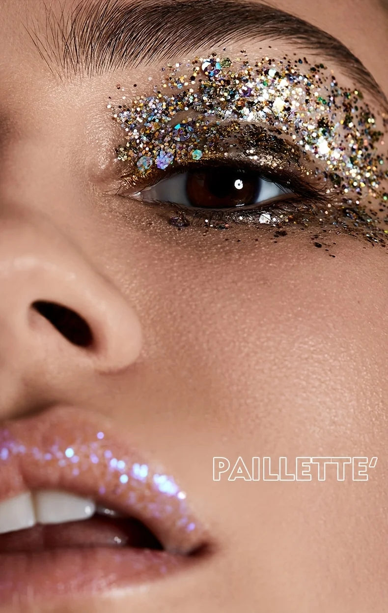 Liquid Body Glitter Sequins, Mermaid Face Glitter Makeup Sequins, Hair Glitters Eyeshadow Body Shimmer For Party Festival