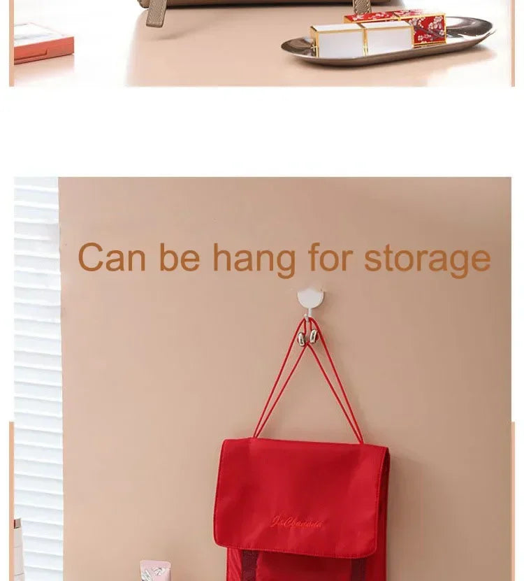 Makeup Bag Portable Large Capacity Beauty and Skincare Storage Bag High Appearance Level Waterproof Clutch Bag